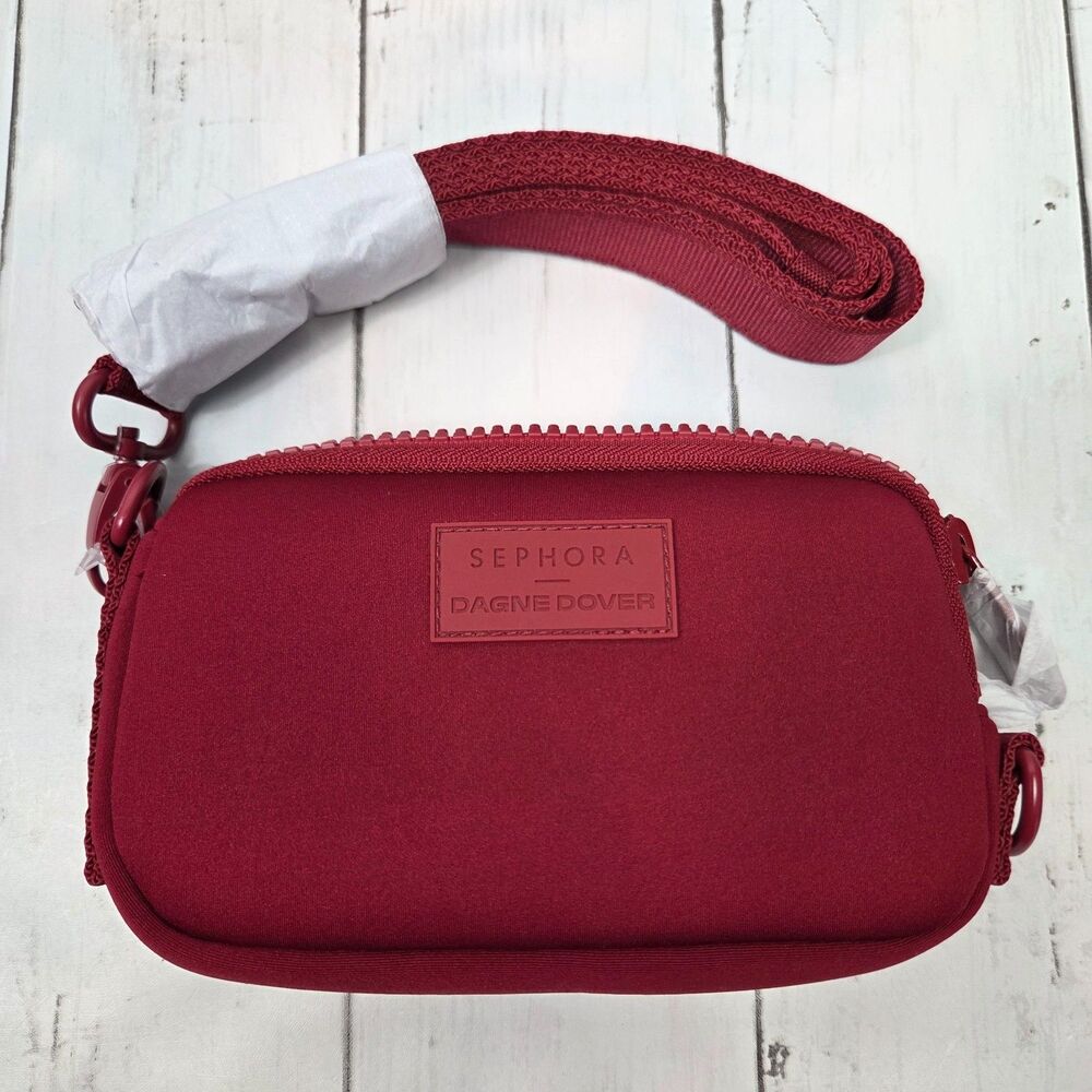 Dagne Dover X Sephora Phone Sling Bag Limited Edition Spice Red Travel Pouch